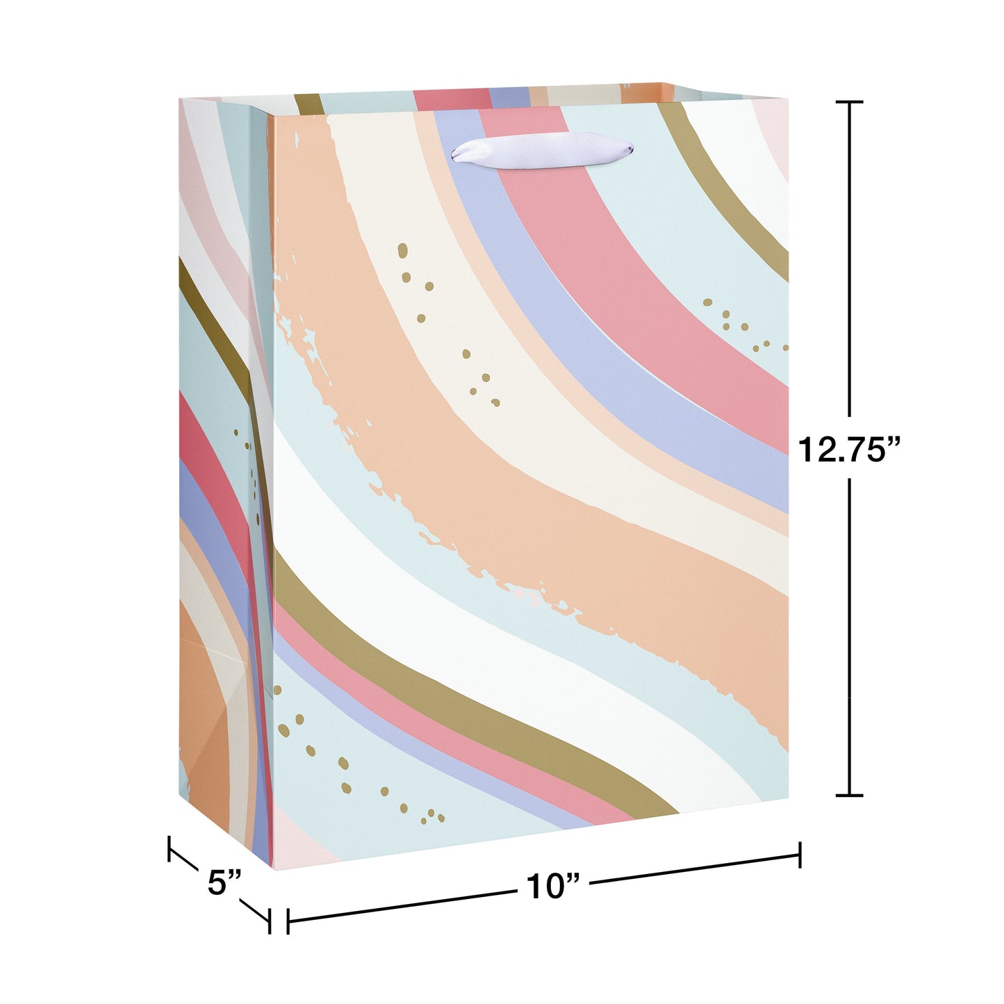American Greetings Marbled Everyday Large Gift Bag for Her