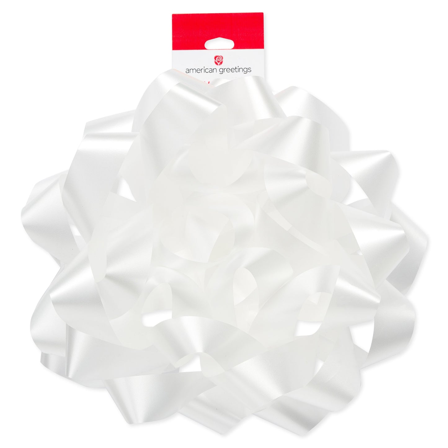 American Greetings Giant White Confetti Gift Bow