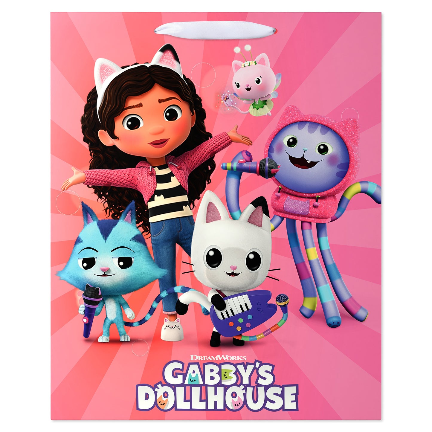 American Greetings Gabby's Dollhouse Extra Large Gift Bag
