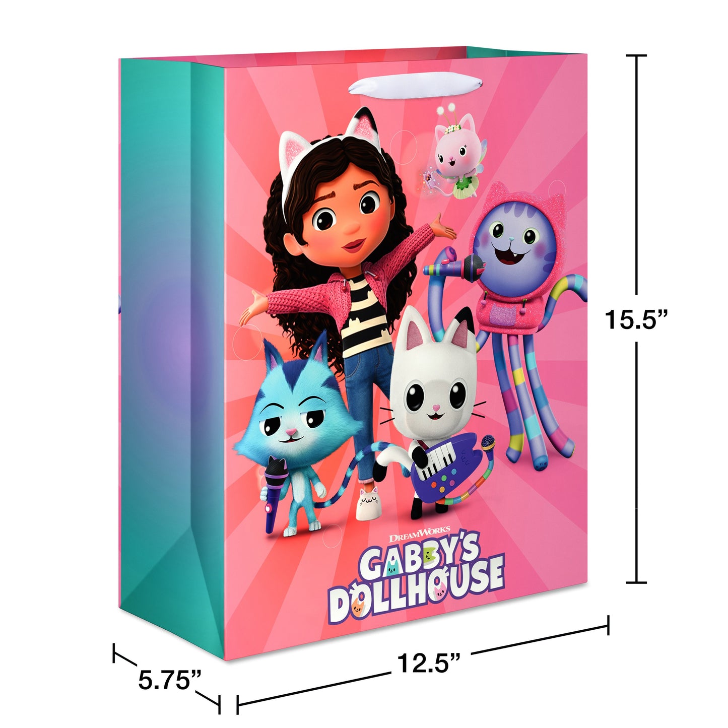 American Greetings Gabby's Dollhouse Extra Large Gift Bag