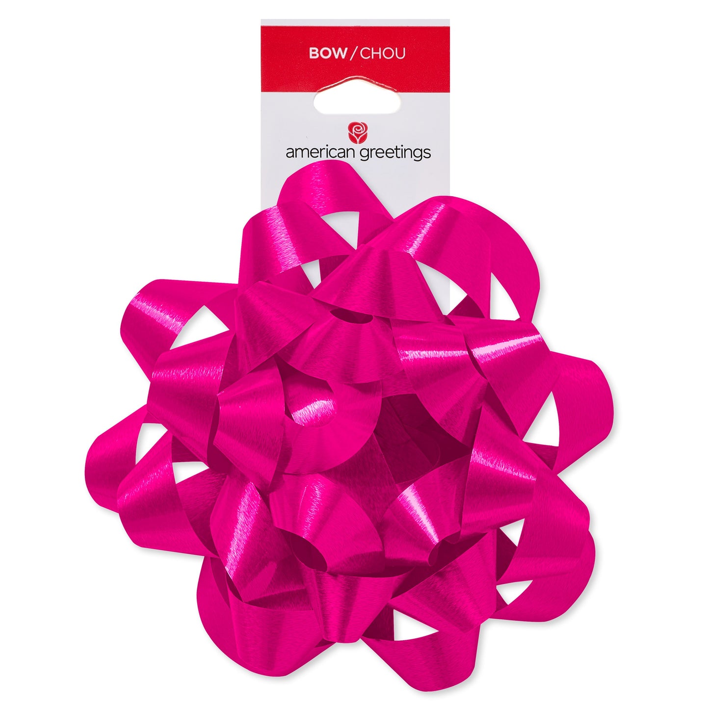 American Greetings Pink Confetti Gift Bow