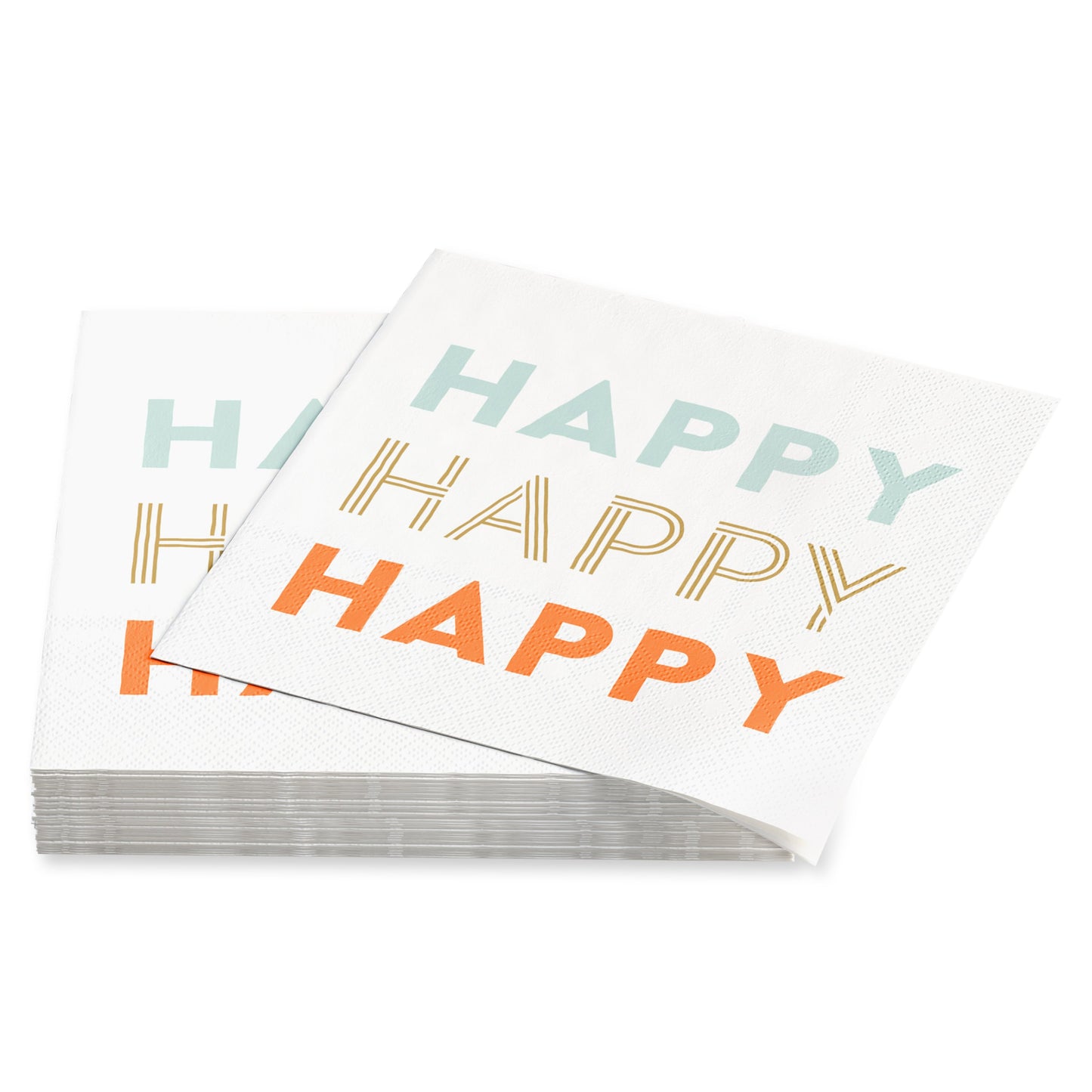 American Greetings Happy Happy Happy Beverage Napkins