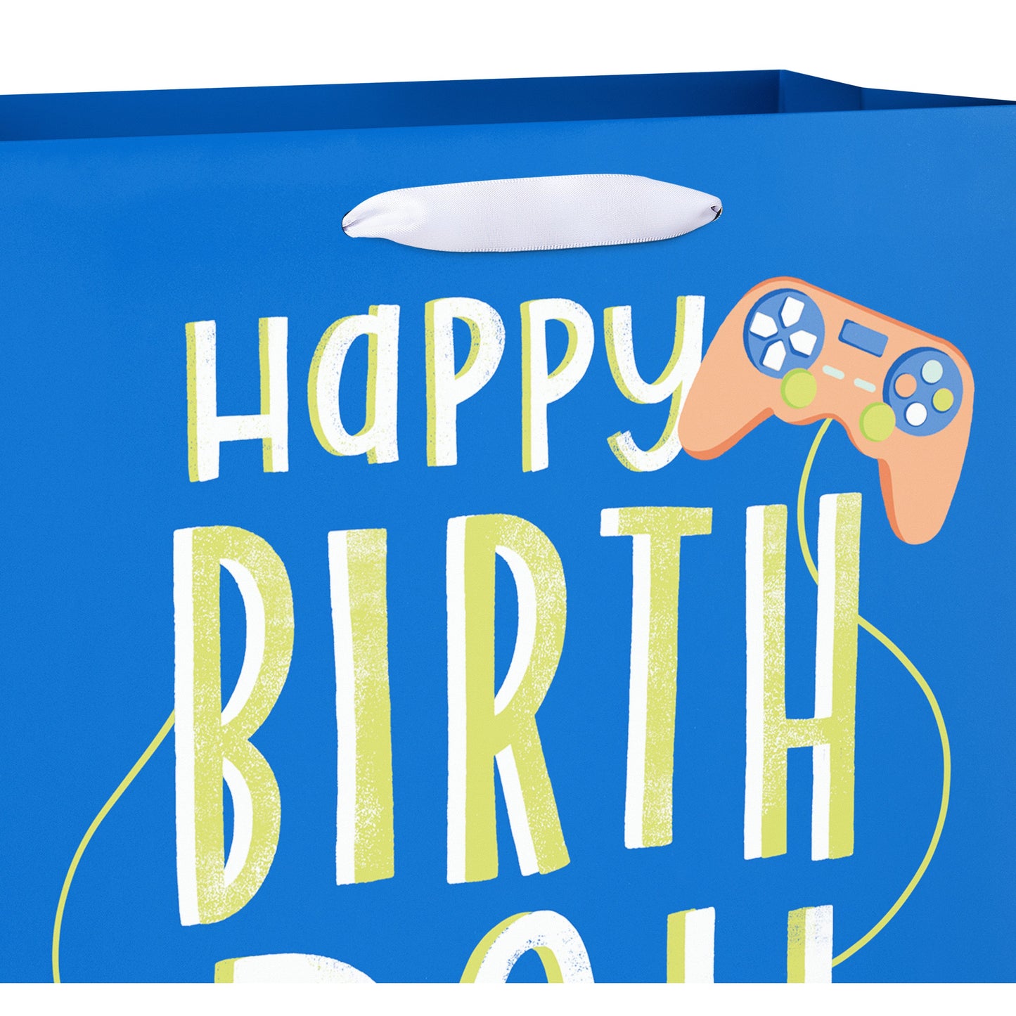 American Greetings Video Games Birthday Large Blue Gift Bag