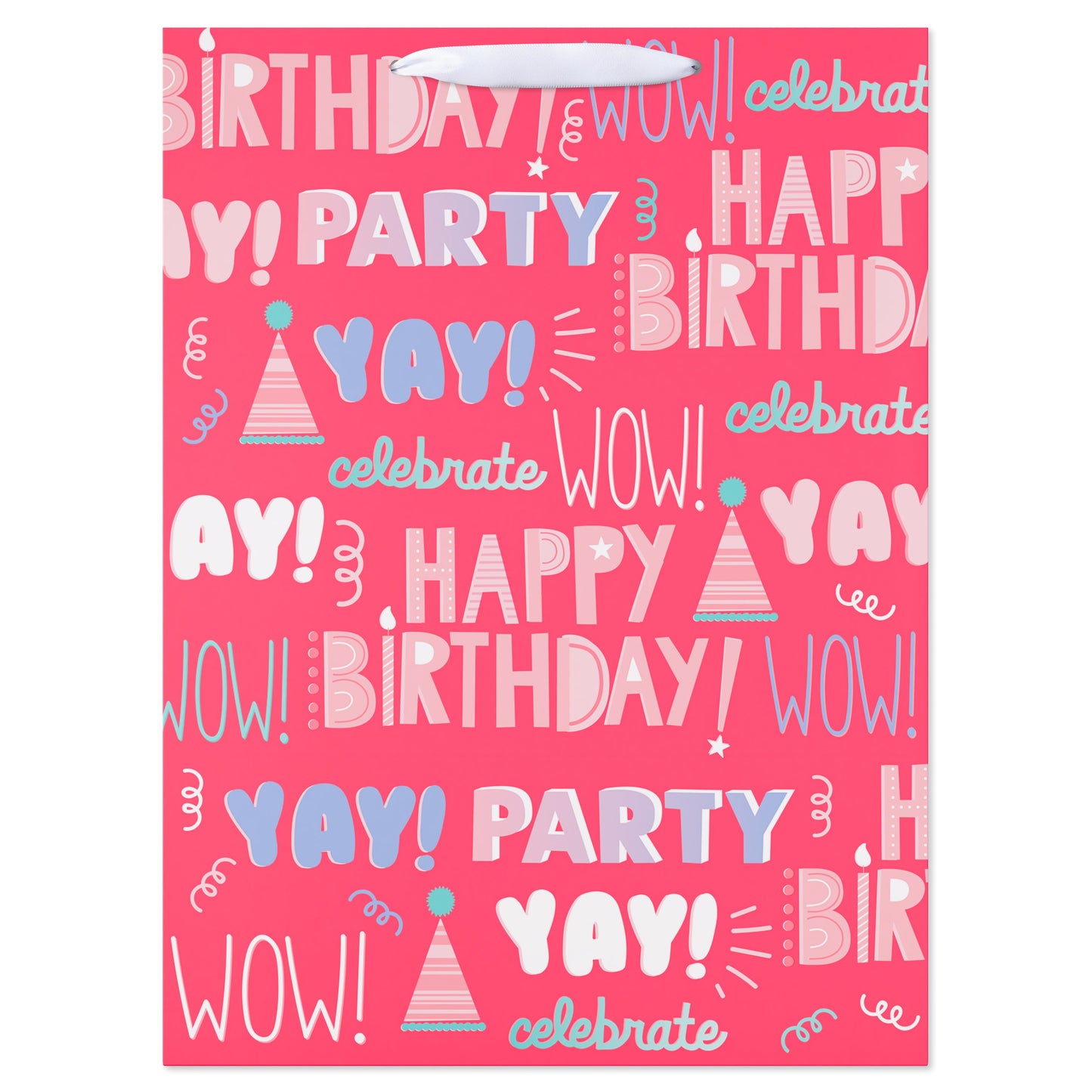 American Greetings Happy Birthday Pink Jumbo Gift Bag