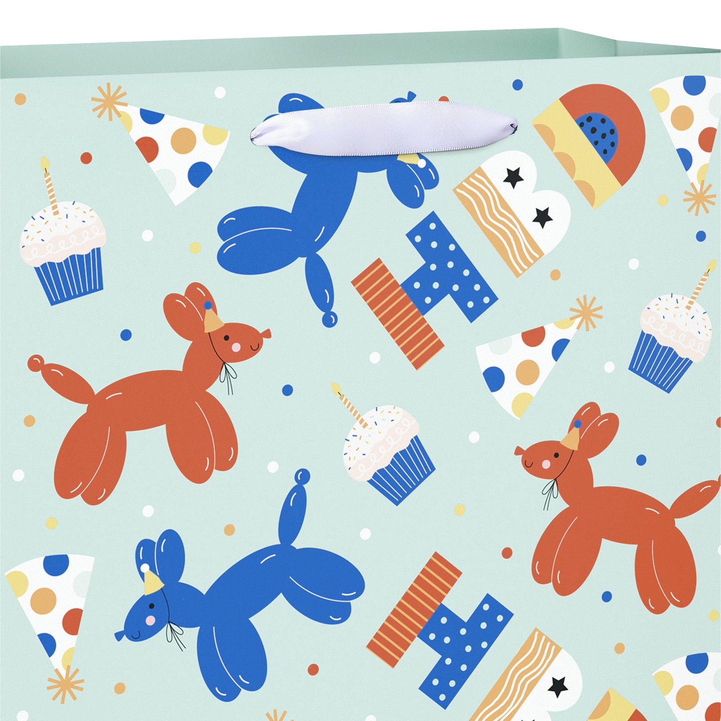American Greetings Happy Birthday Balloon Animals Large Gift Bag