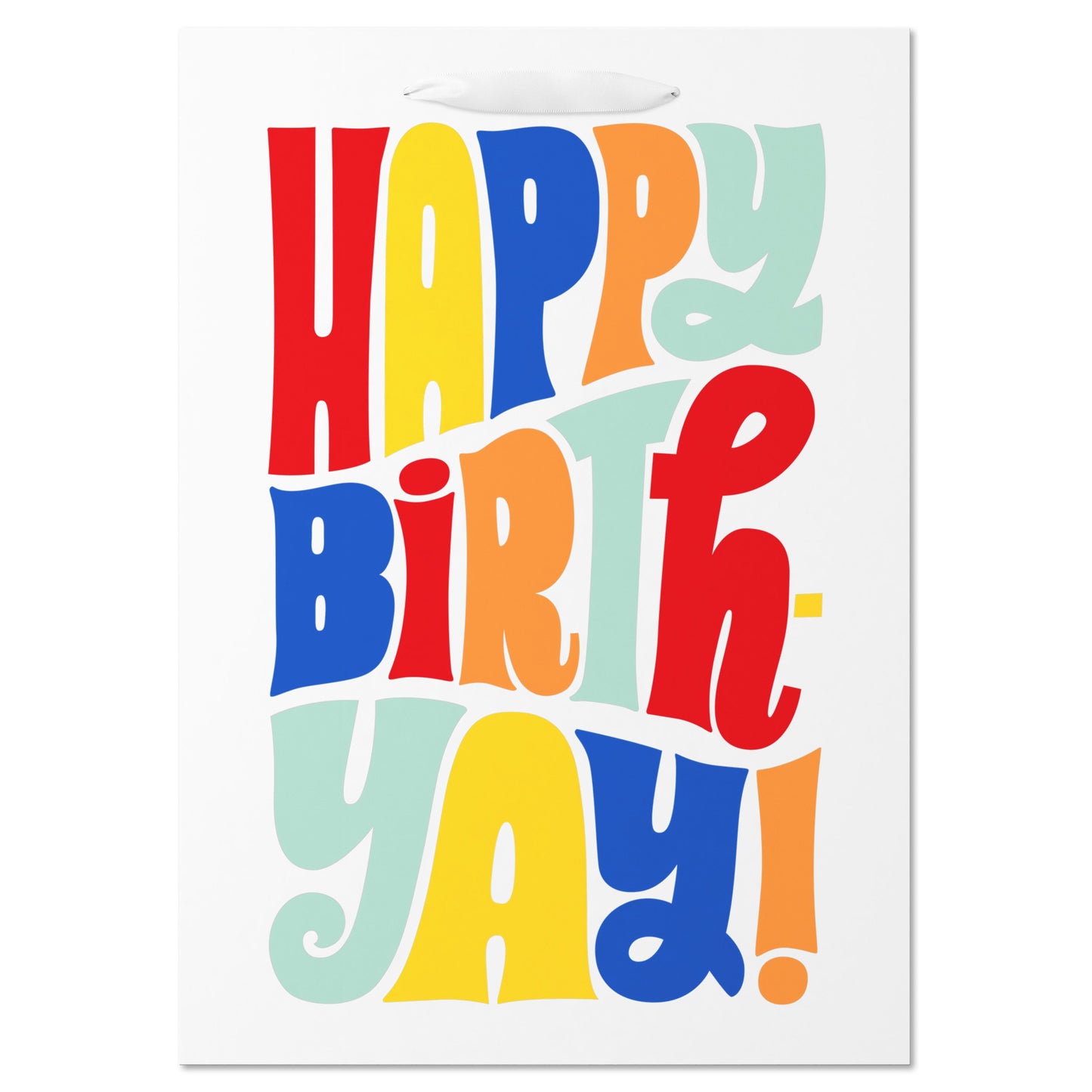 American Greetings Happy Birth Yay Medium Gift Bag