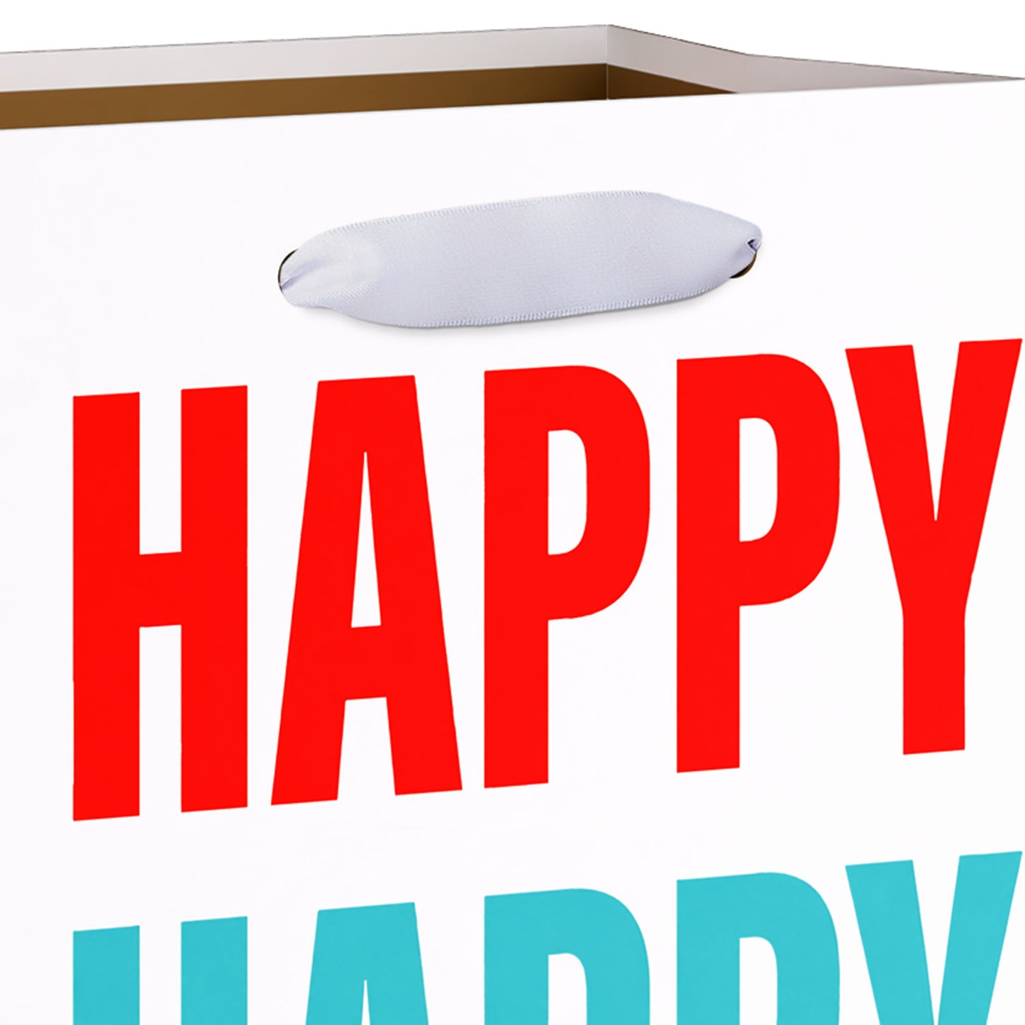American Greetings Multi-color Happy White Birthday Beverage Gift Bag