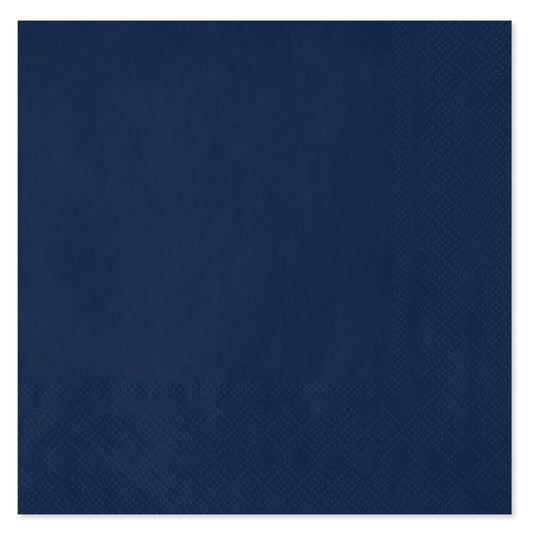 American Greetings Navy Beverage Napkins