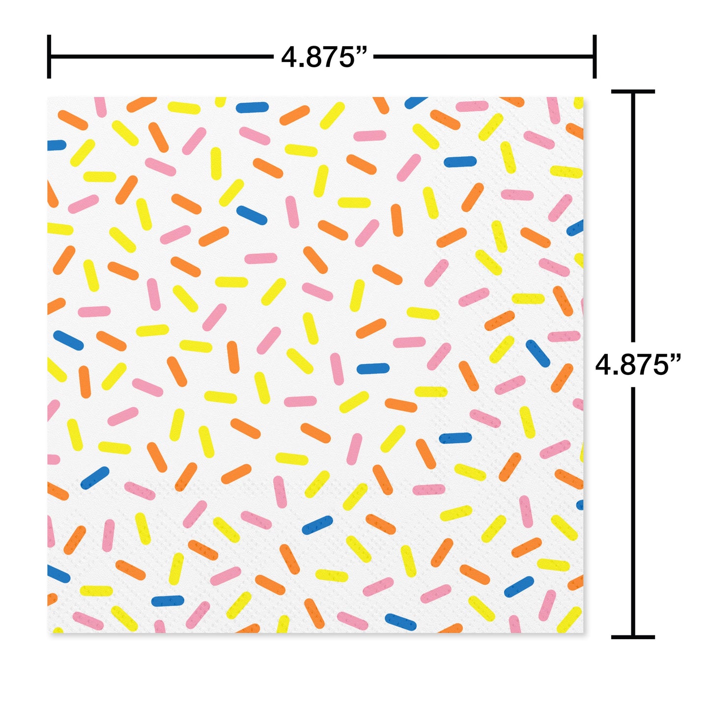 American Greetings Colorful Sprinkles Beverage Napkins