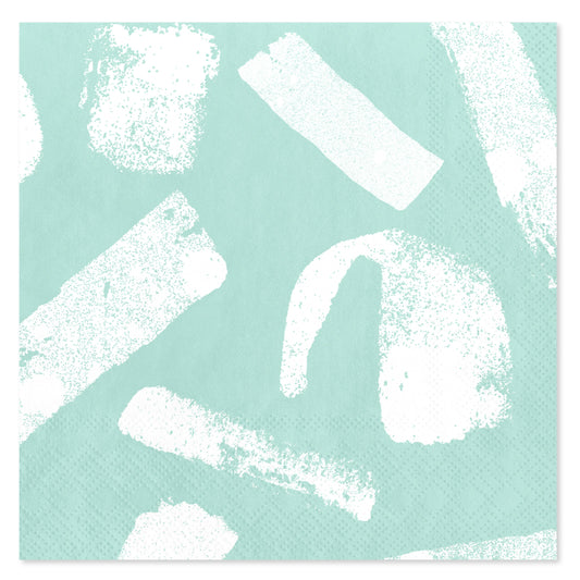 American Greetings Brush Strokes Beverage Napkins