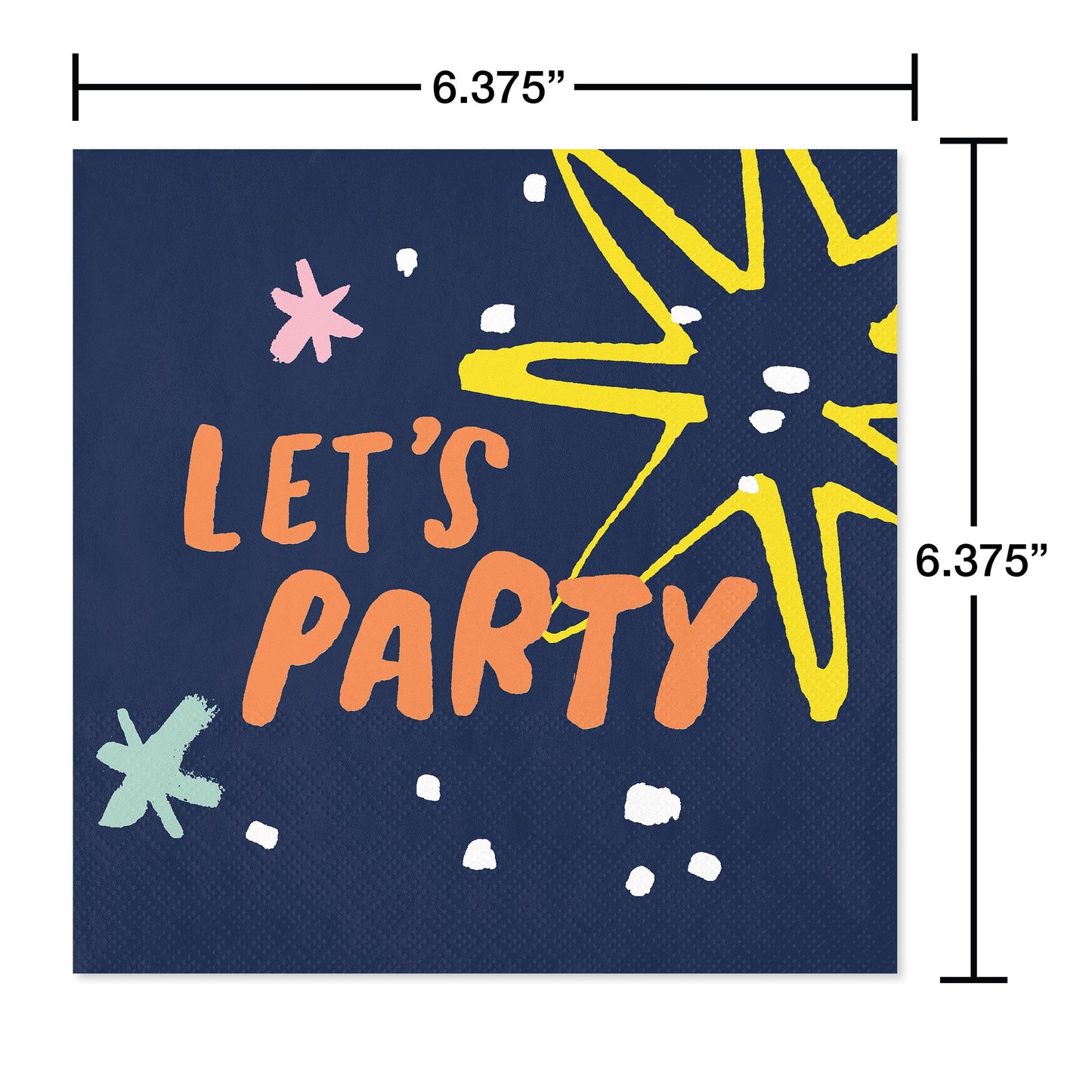 American Greetings Let's Party Lunch Napkins