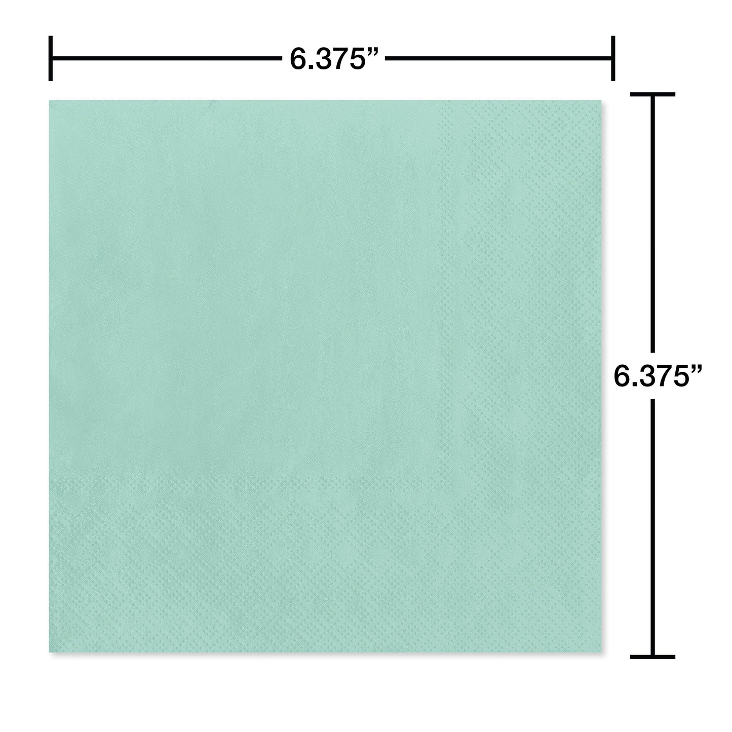 American Greetings Green Lunch Napkins