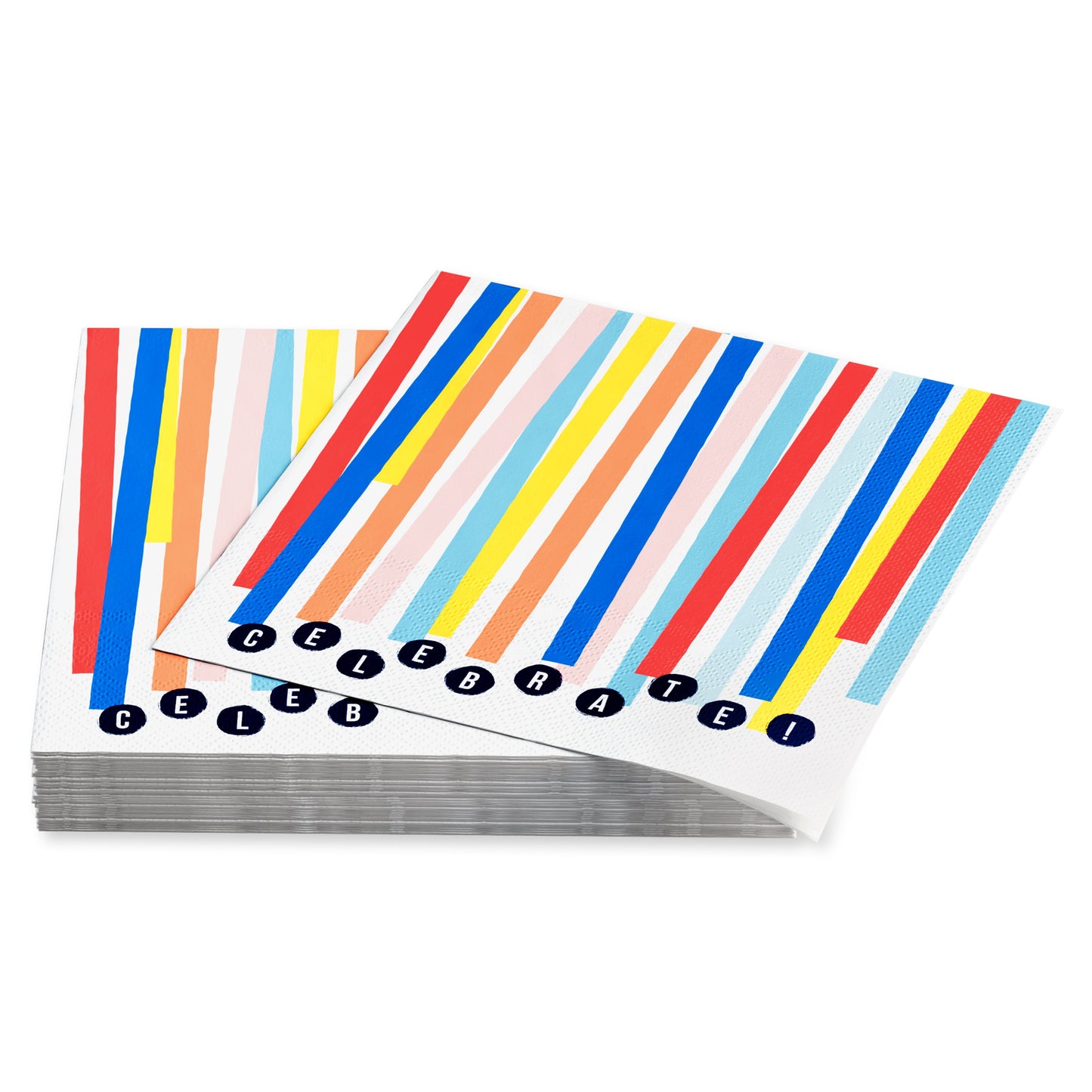 American Greetings Colorful Streamers Lunch Napkins