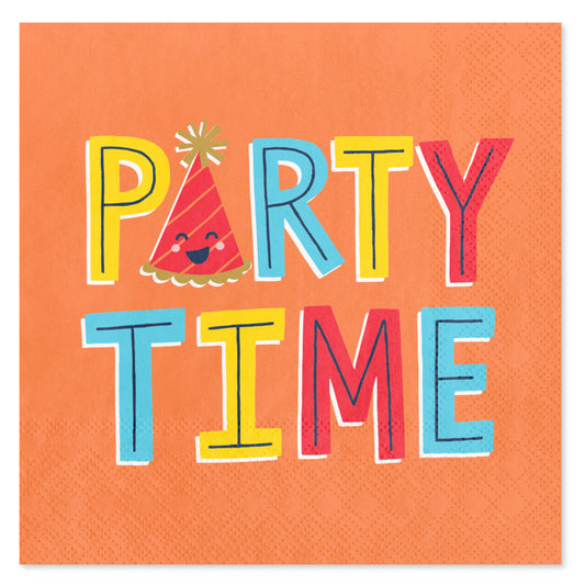 American Greetings Party Time Beverage Napkins