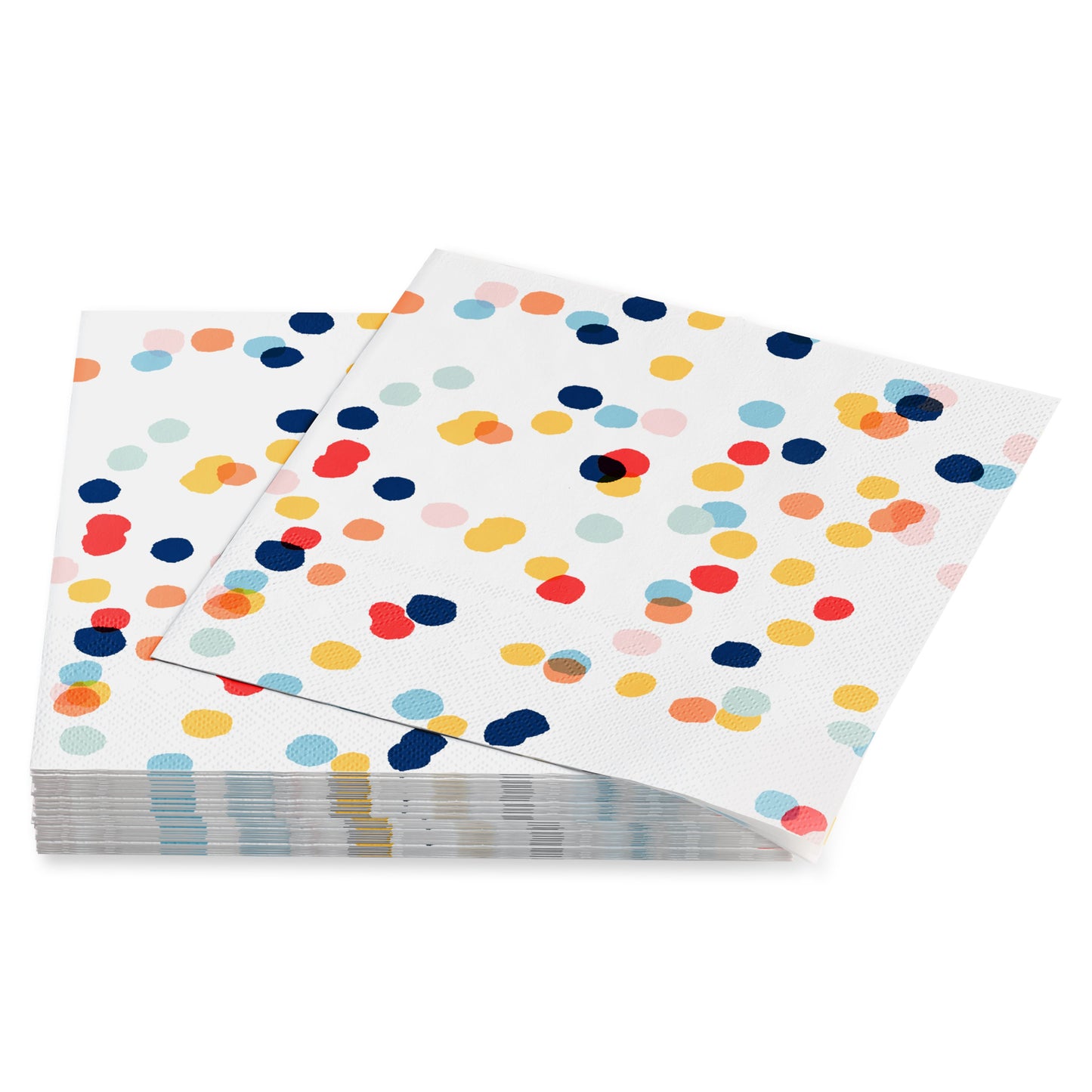 American Greetings Scattered Colorful Dots Beverage Napkins