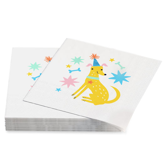 American Greetings Birthday Dog Beverage Napkins