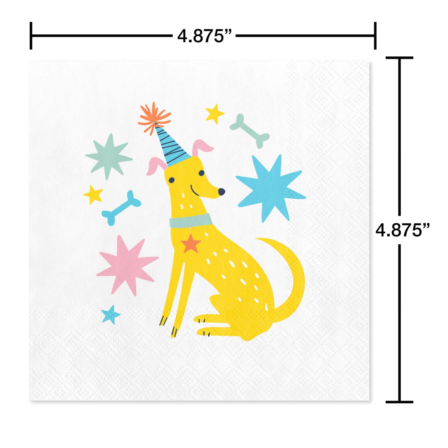 American Greetings Birthday Dog Beverage Napkins