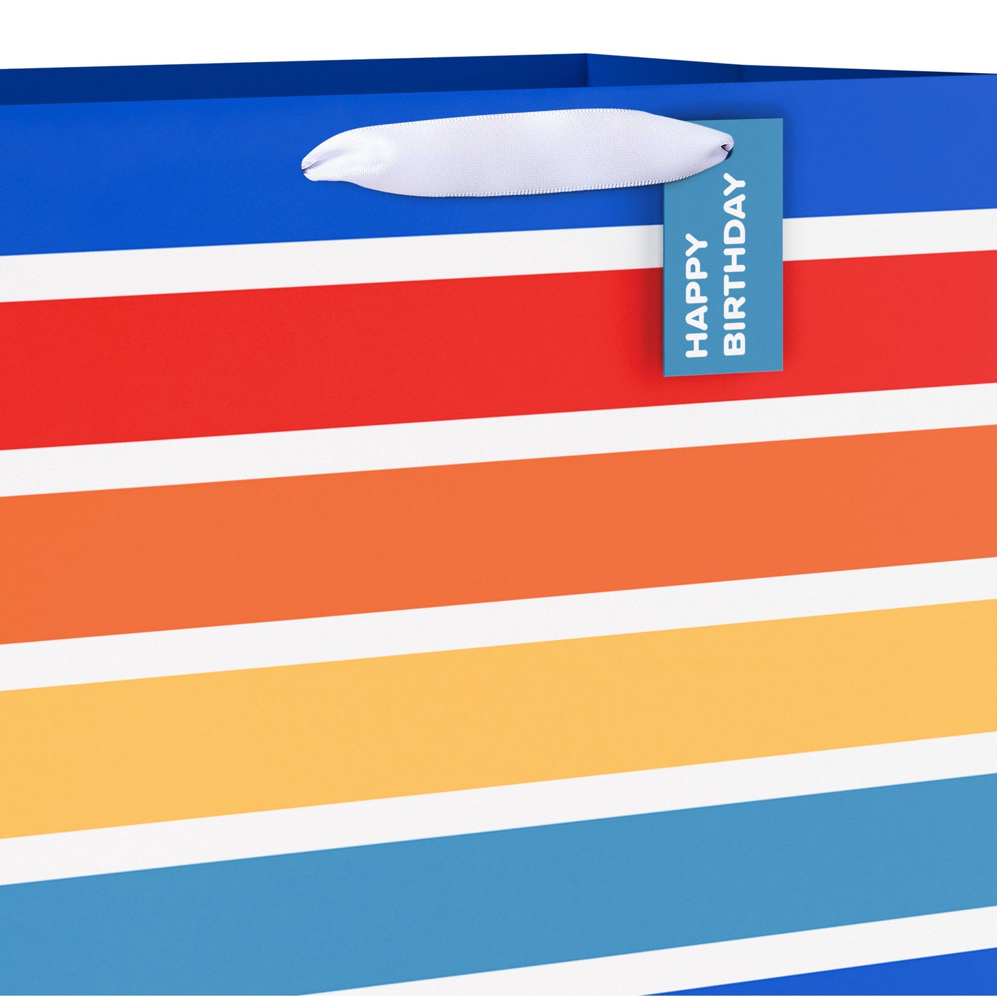 American Greetings Birthday Stripes Jumbo Gift Bag with Tag