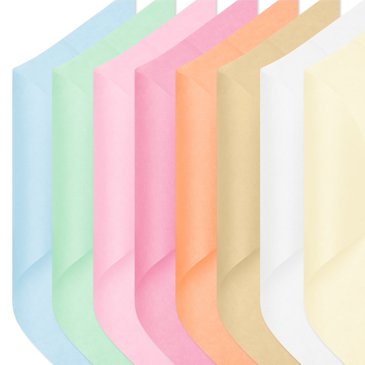 American Greetings Assorted Pastel Tissue Paper, 40 ct