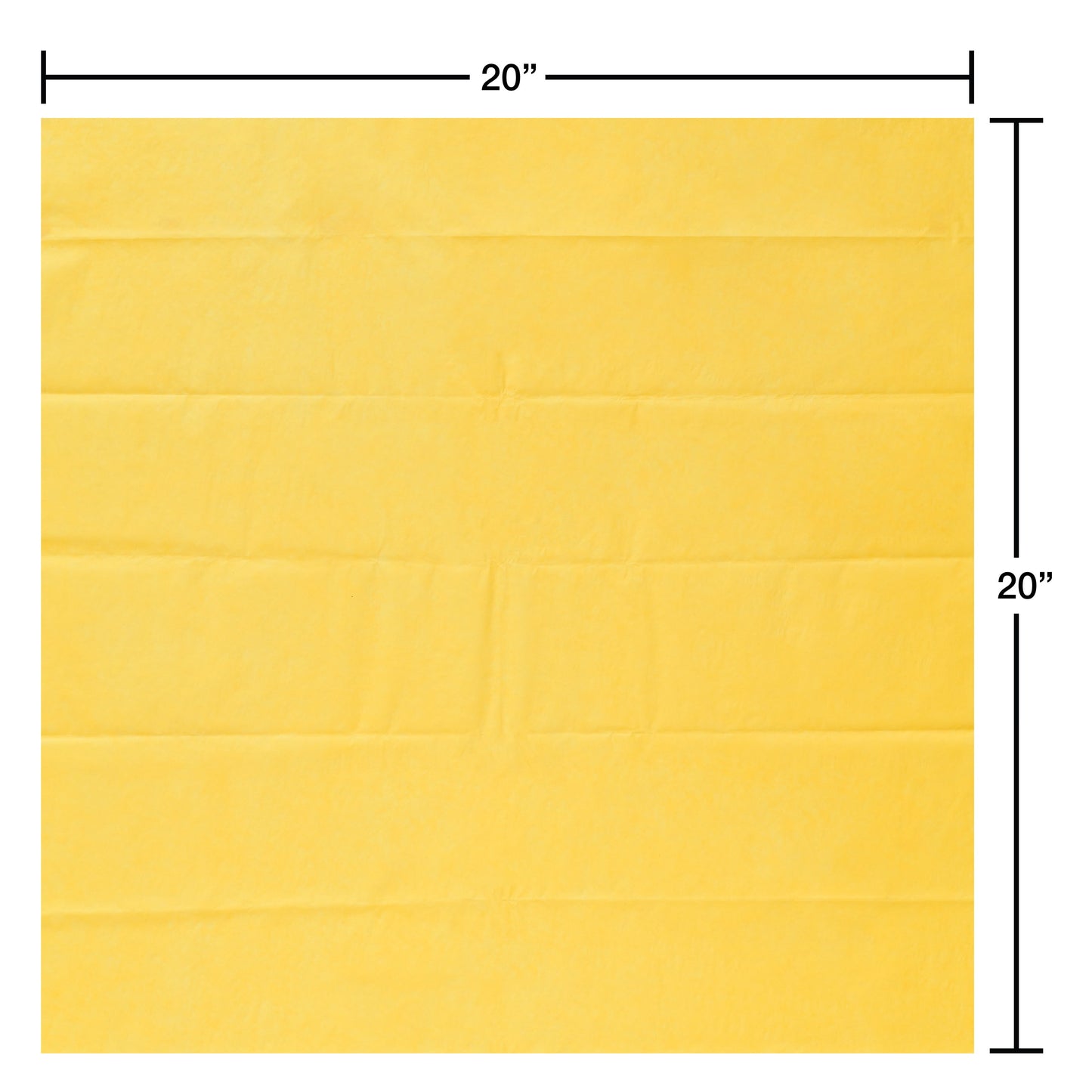 American Greetings Yellow Tissue Paper, 8 ct