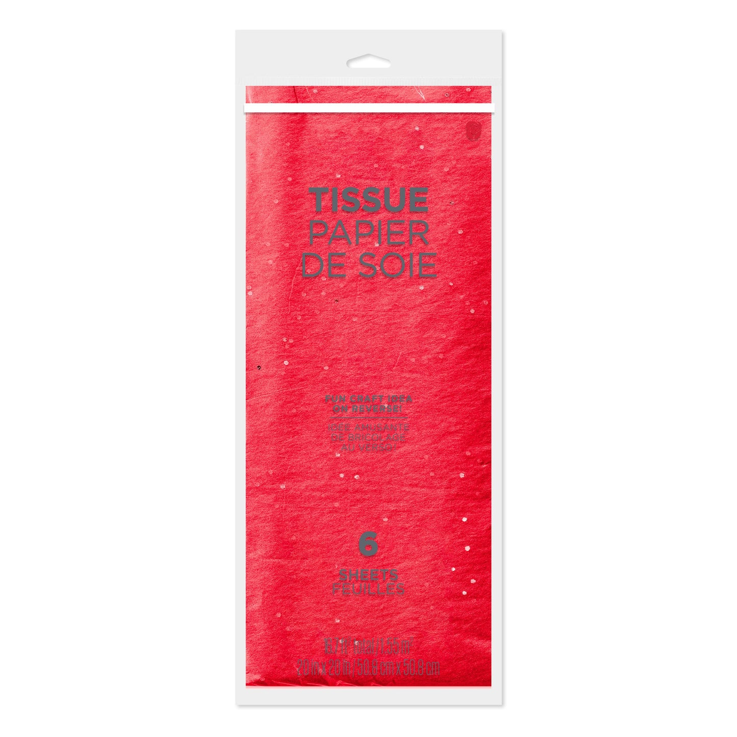 American Greetings Ruby Red Gemstone Gift Tissue Paper, 6 ct
