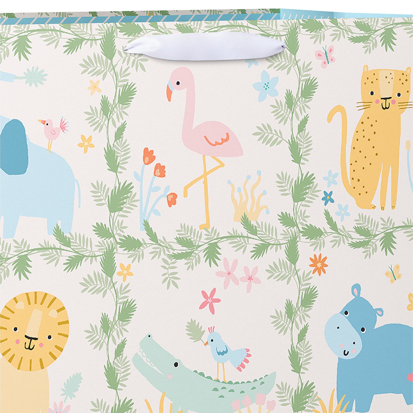American Greetings Animals Squares Colossal Square Baby Gift Bag