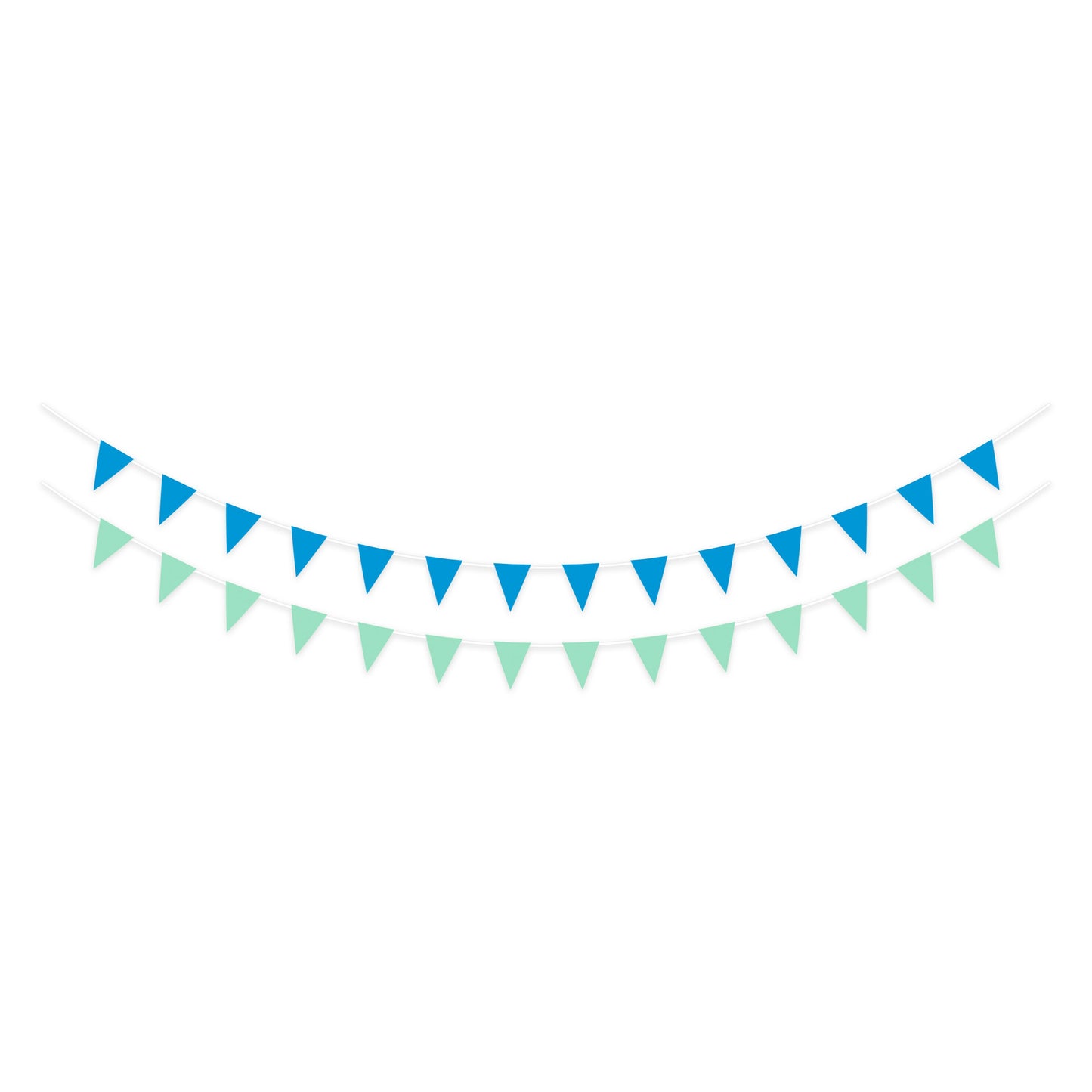 American Greetings Blue & Green Pendants Banners Decoration