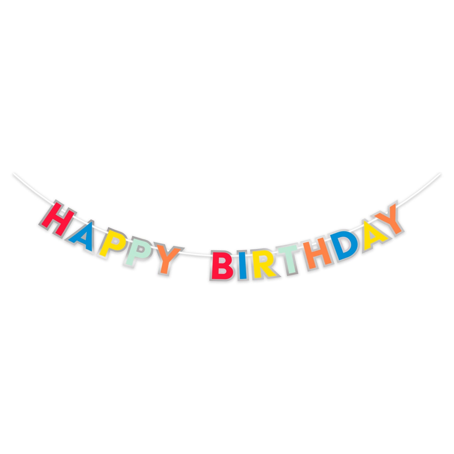 American Greetings Happy Birthday Letters Party Banner Decoration