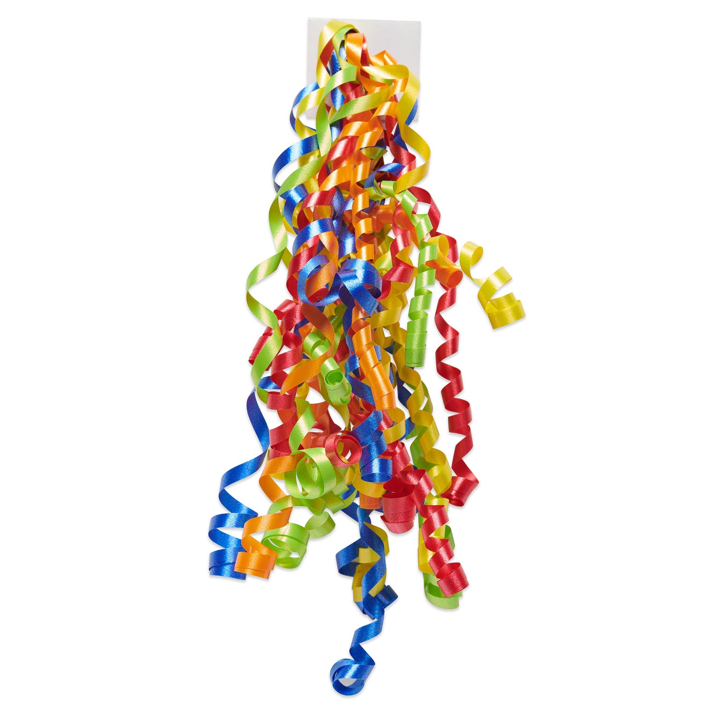 American Greetings Yellow, Red, Lime, Orange, Blue Curly Gift Bow