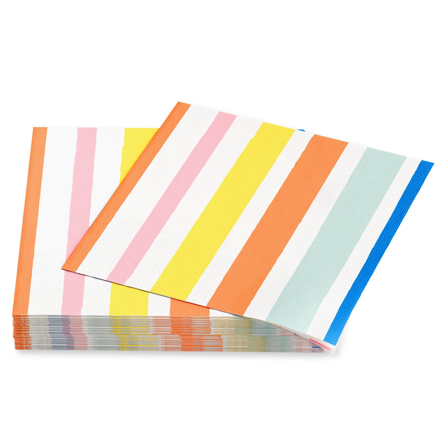 American Greetings Colorful Lines Beverage Napkins