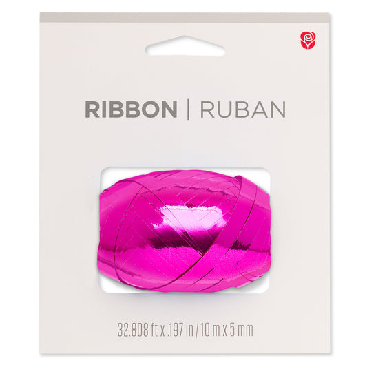 American Greetings Pink Metallic Ribbon Roll