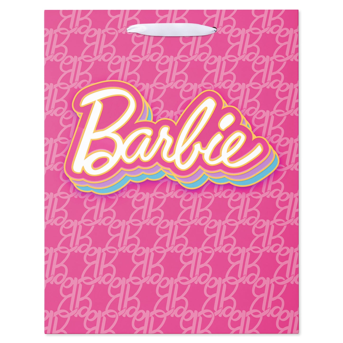 American Greetings Large Pink Barbie Gift Bag