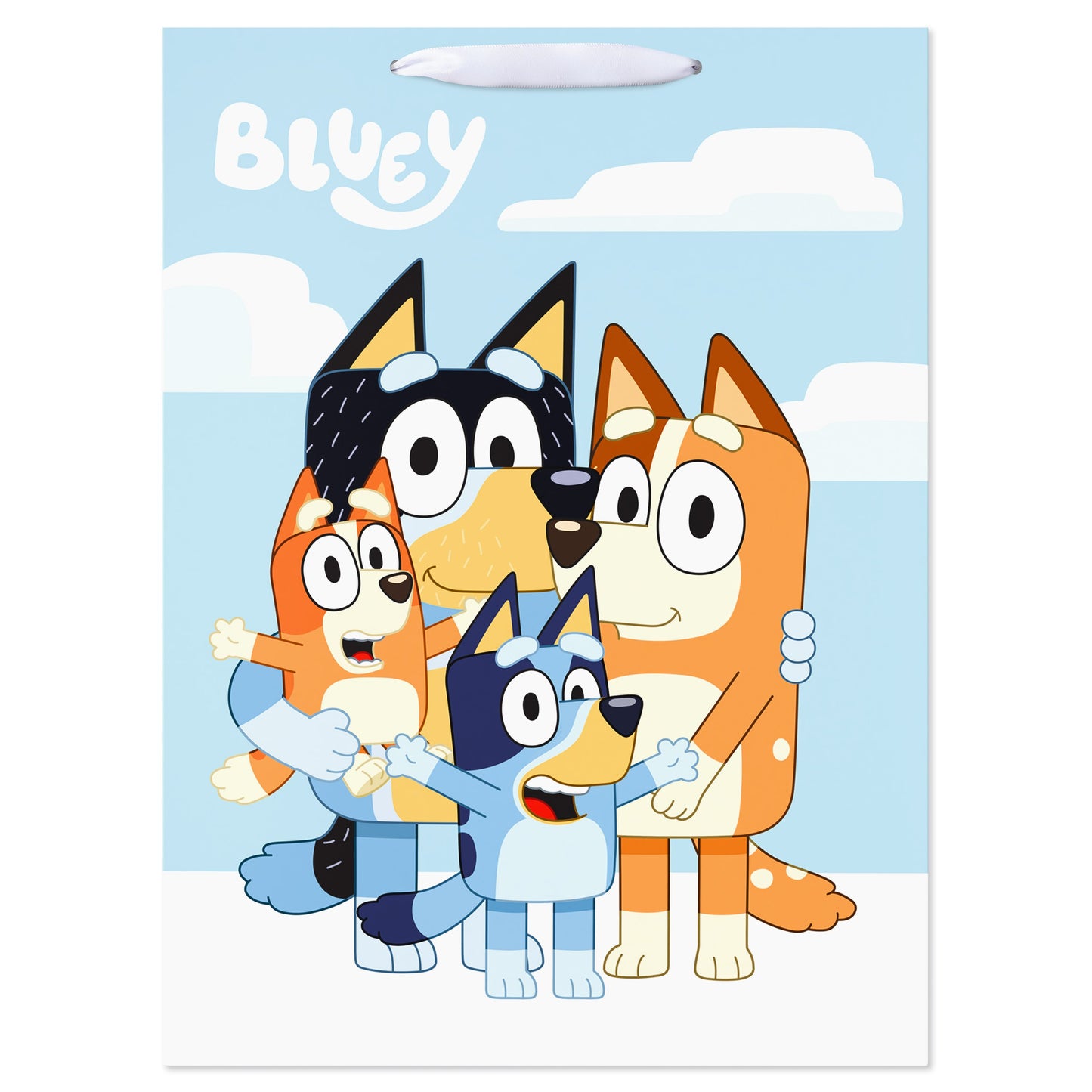 American Greetings Bluey Family Jumbo Gift Bag