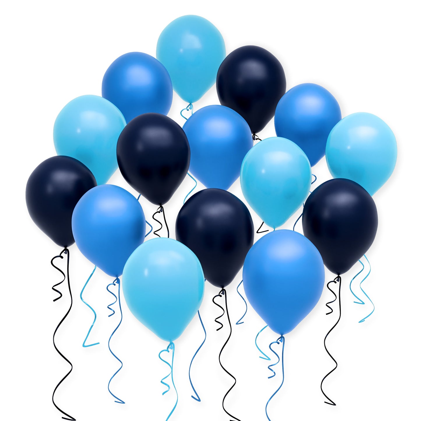 American Greetings Assorted Blue Uninflated Balloons