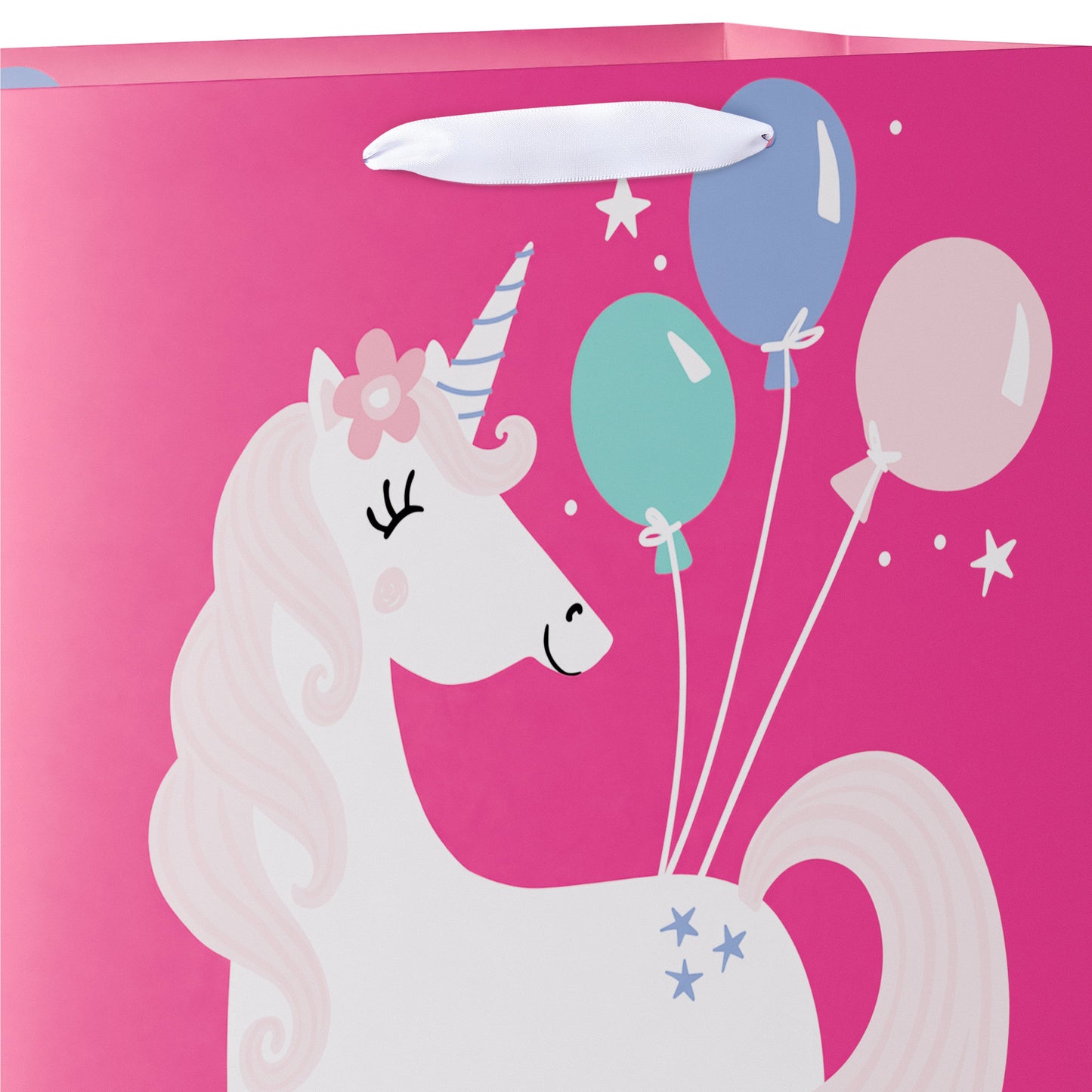 American Greetings Unicorn Extra Large Pink Birthday Gift Bag