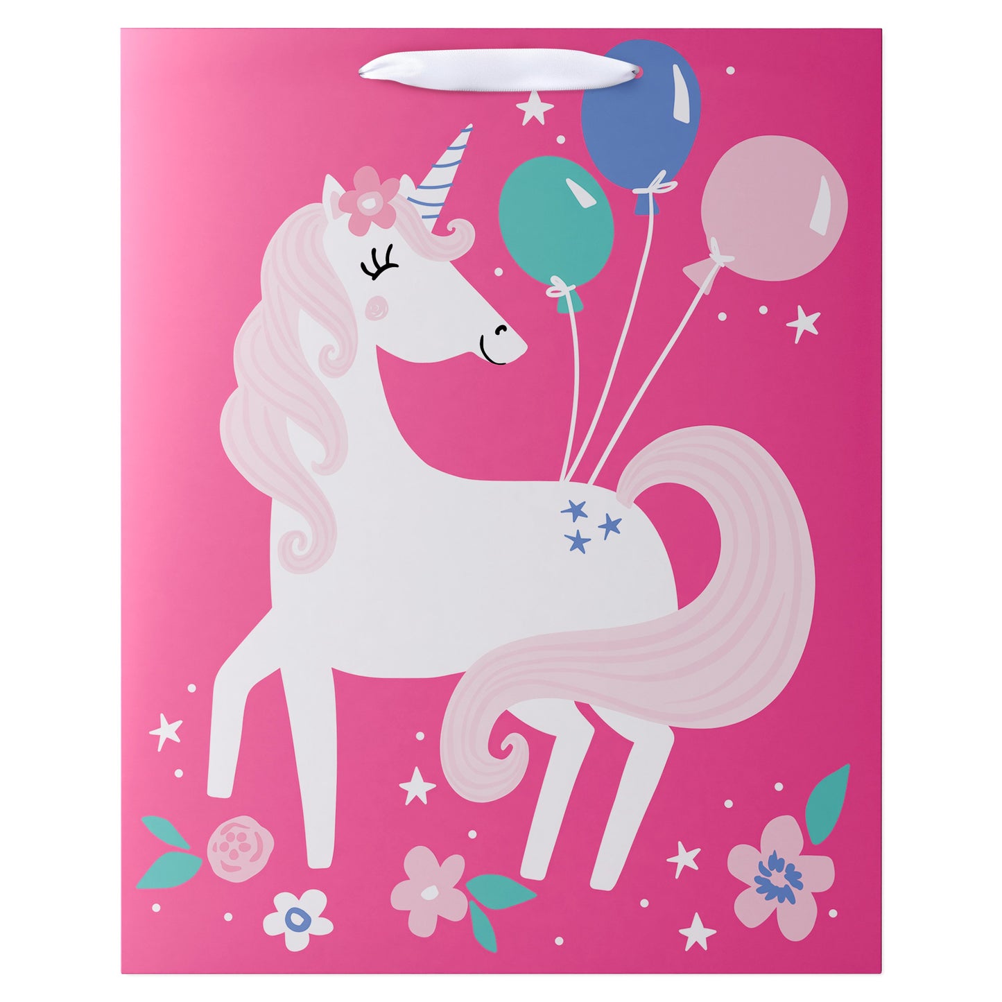 American Greetings Unicorn Extra Large Pink Birthday Gift Bag