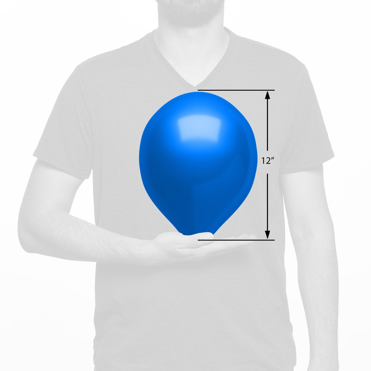 American Greetings Blue Uninflated Balloons