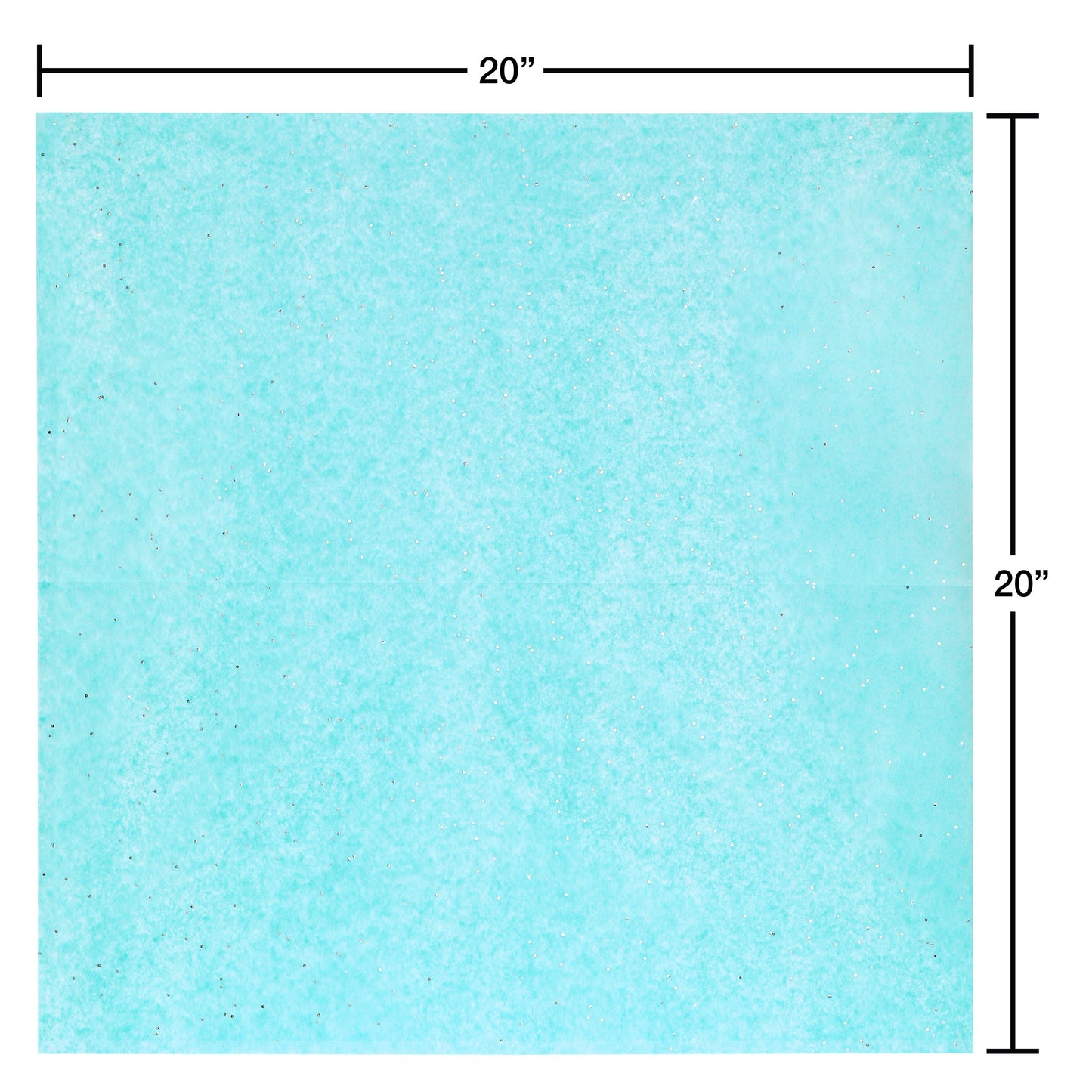 American Greetings Aqua Gemstone Tissue Paper, 6 ct