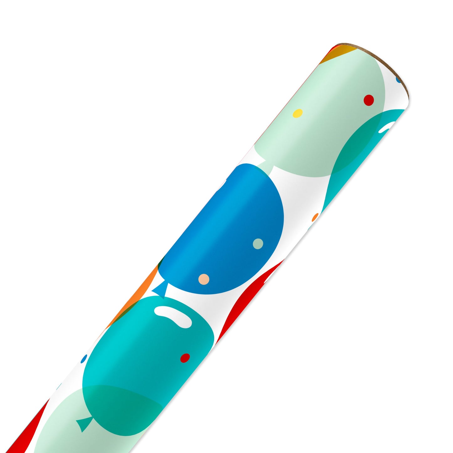 American Greetings Colorful Balloons Birthday Wrapping Paper, 20 sq. ft.