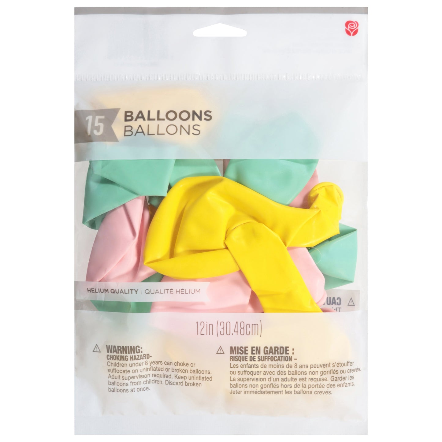 American Greetings Pink, Yellow, & Green Uninflated Balloons