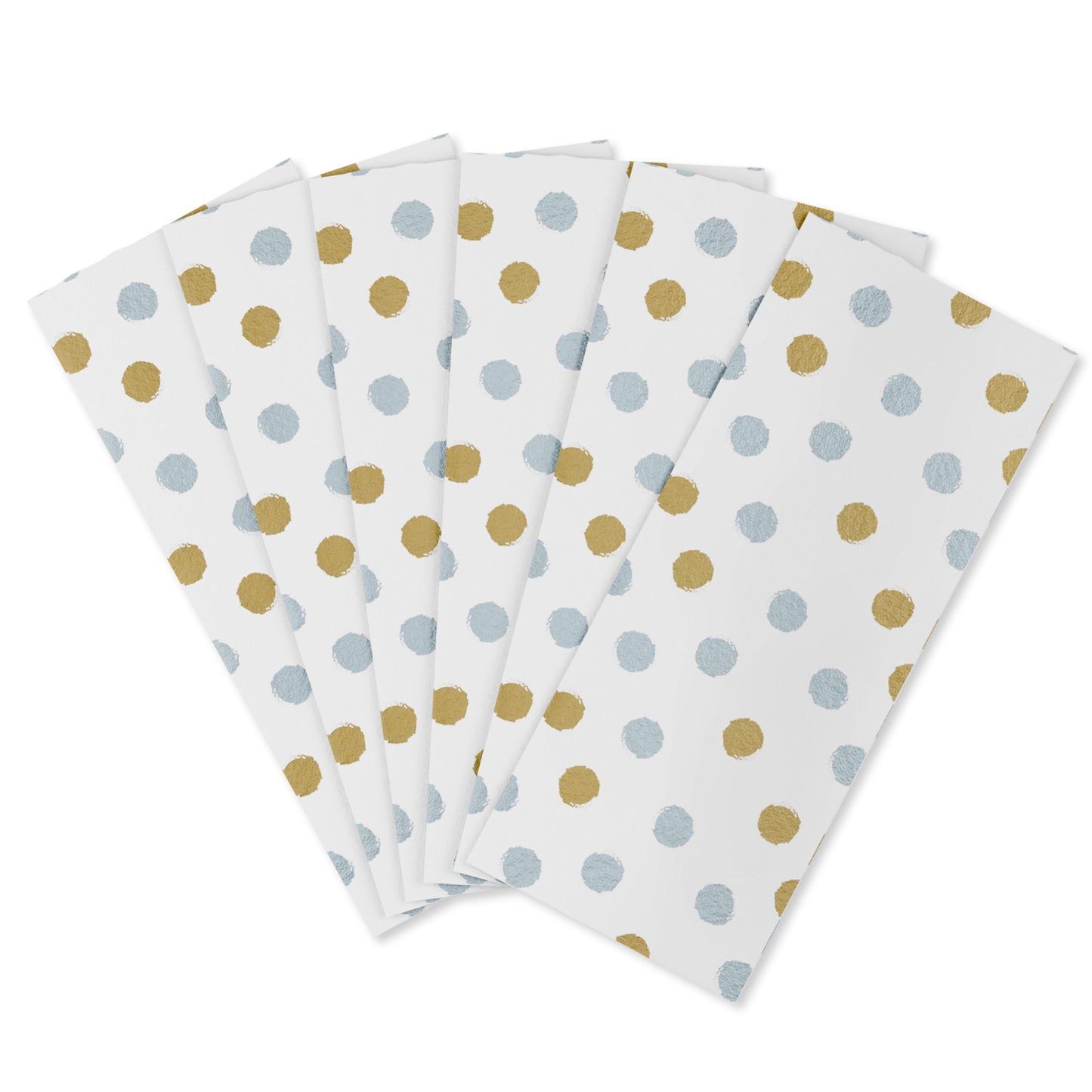 American Greetings Gold & Silver Dots White Tissue Paper Pack, 6 ct