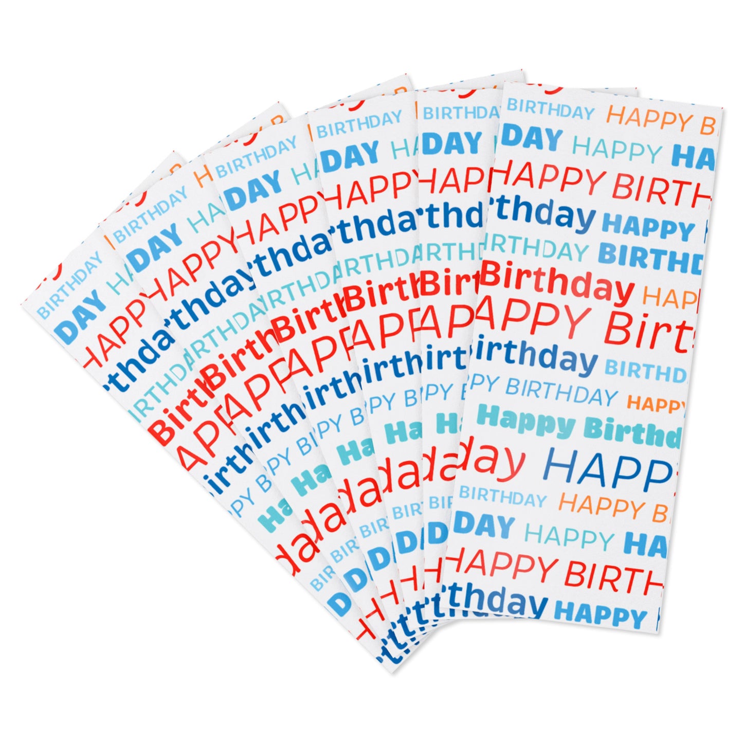 American Greetings Happy Birthday Gift Tissue Paper, 6 ct