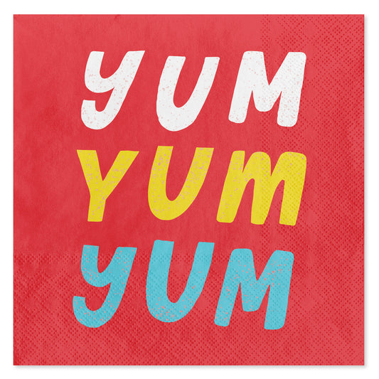 American Greetings Yum Yum Yum Lunch Napkins