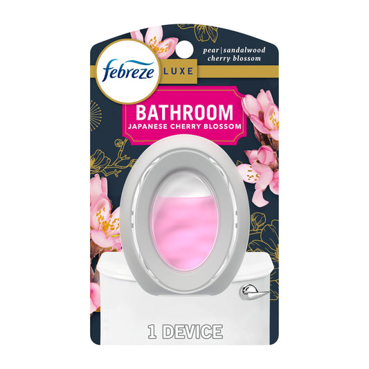 Febreze Luxe Bathroom Odor-Fighting Air Freshener - Japanese Cherry Blossom