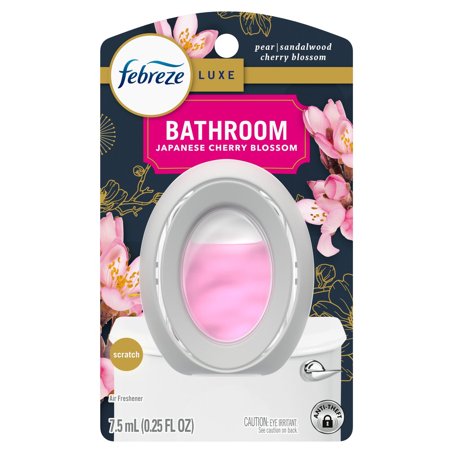 Febreze Luxe Bathroom Odor-Fighting Air Freshener - Japanese Cherry Blossom