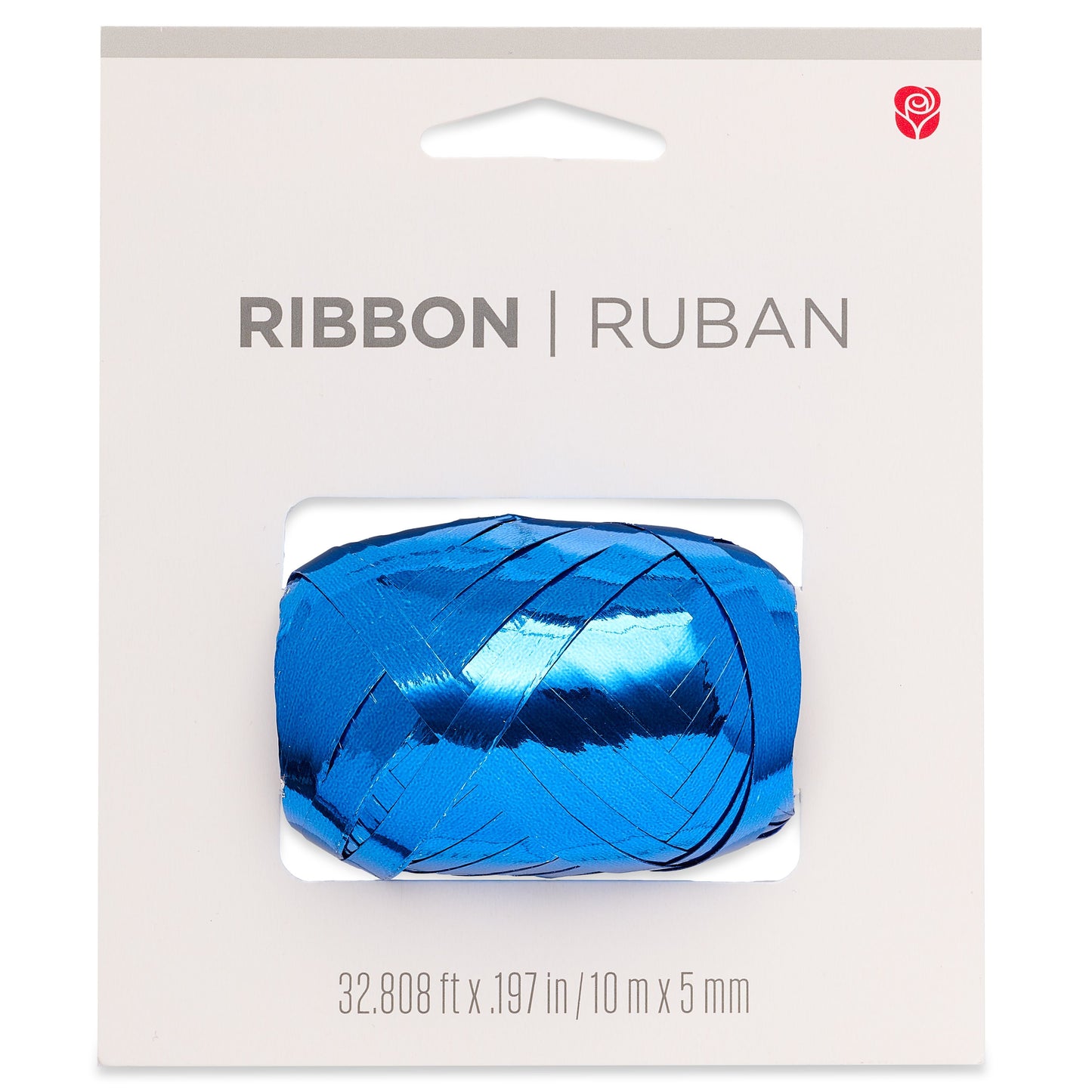 American Greetings Royal Blue Metallic Ribbon Roll