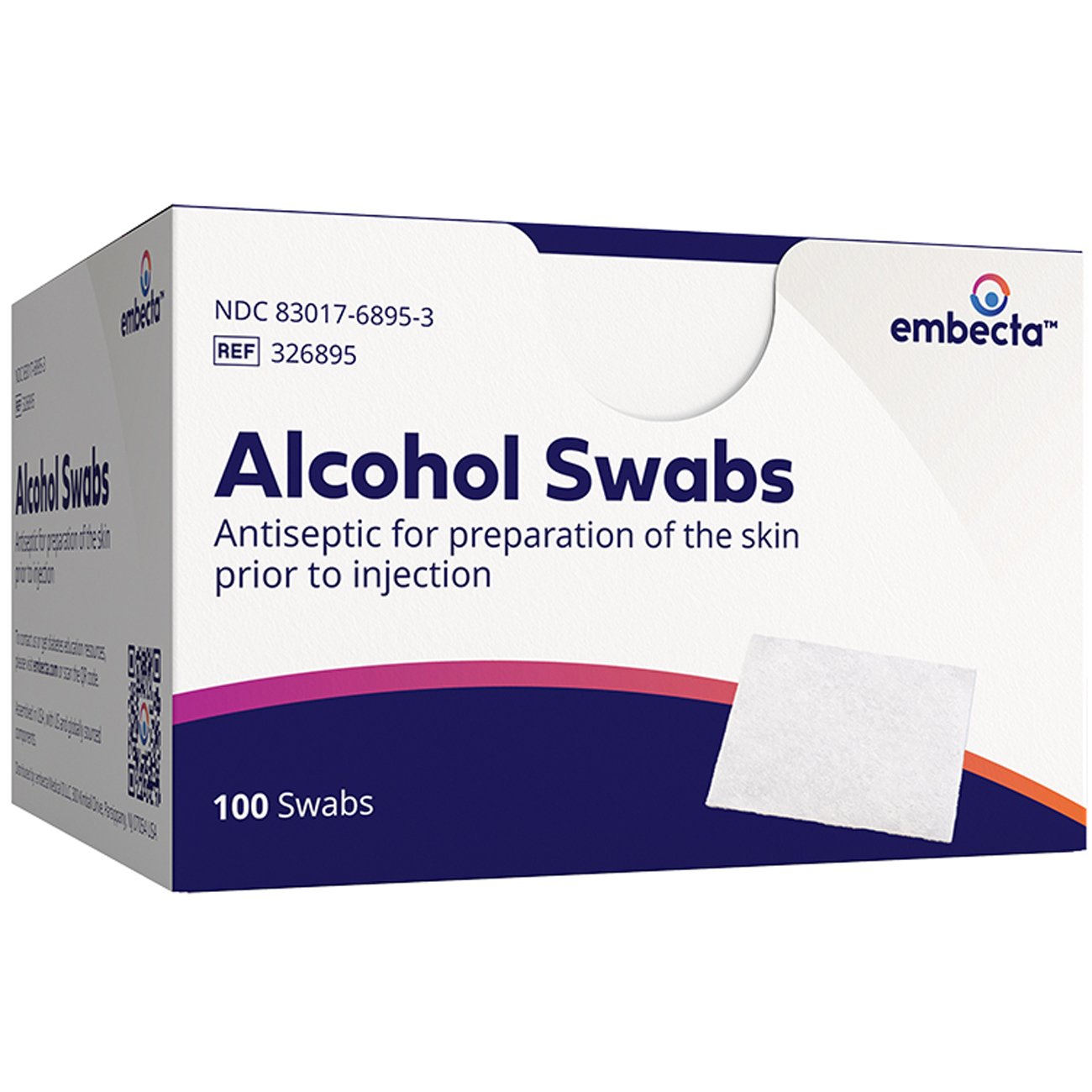 Embecta Antiseptic Alcohol Swabs Pads