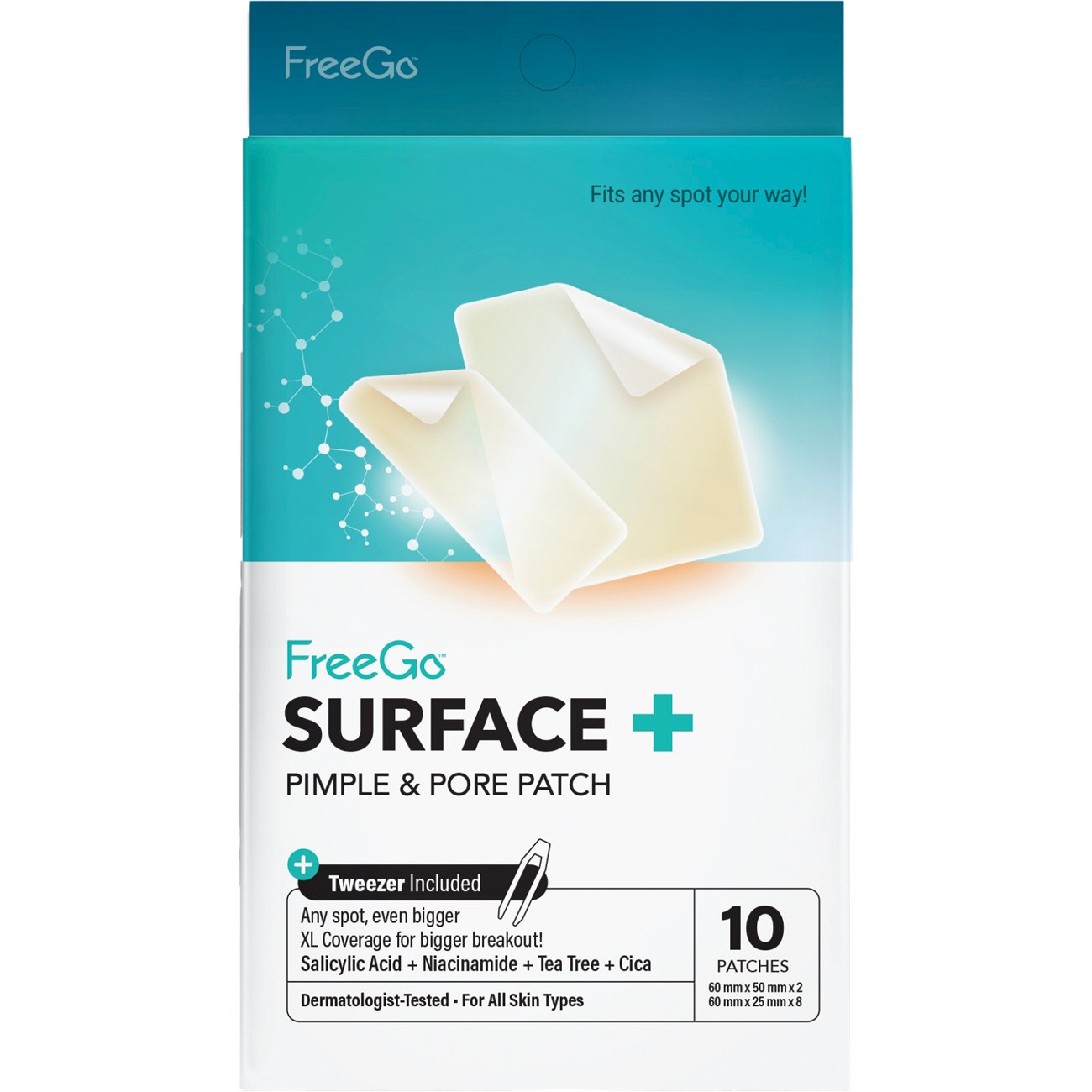 FreeGo Surface Pimple & Pore Patches