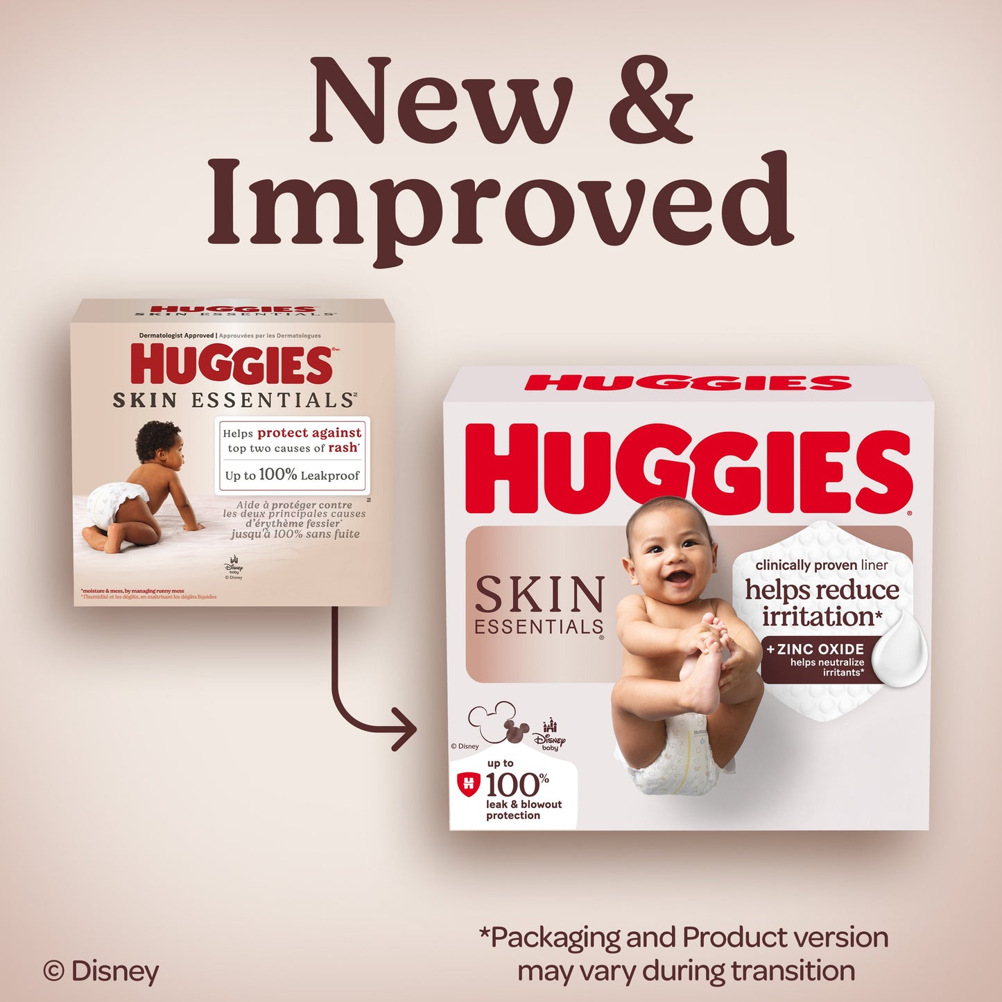 Huggies Skin Essentials Baby Diapers, Size 5 (27+ lbs)
