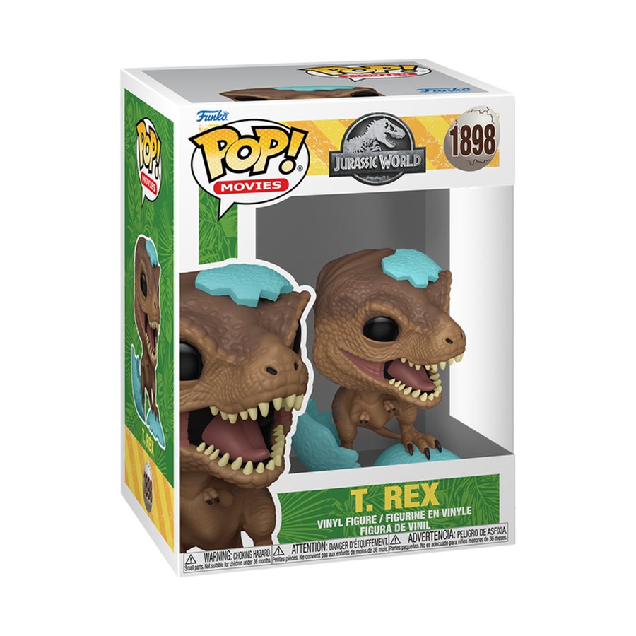 Funko POP! Jurassic Park T.Rex Blue Egg Vinyl Figure